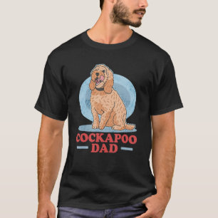 Mens Cockapoo Dad Spoodle Dog Owner Cockapoo T-Shirt