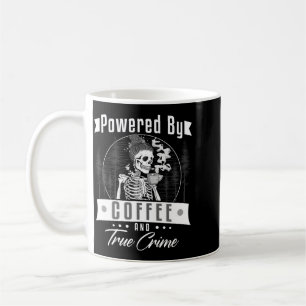 Mens Coffee Drinking Skeleton Power Mug