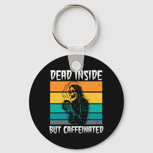 Mens Coffee Halloween Government Agencyth Key Ring