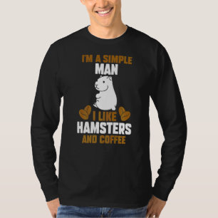 Mens Coffee Hamster T-Shirt