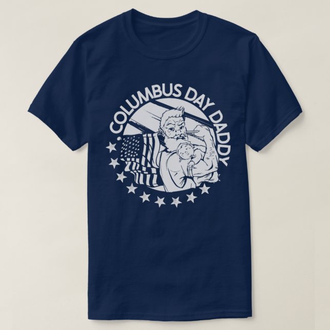 Mens Columbus Day Christopher                    T-Shirt (Design Front)