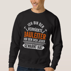 Mens Construction Ladder Construction Worker Const Sweatshirt