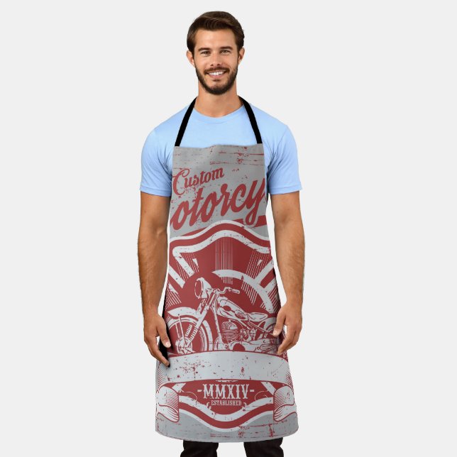 Mens Cooking Apron (Worn)