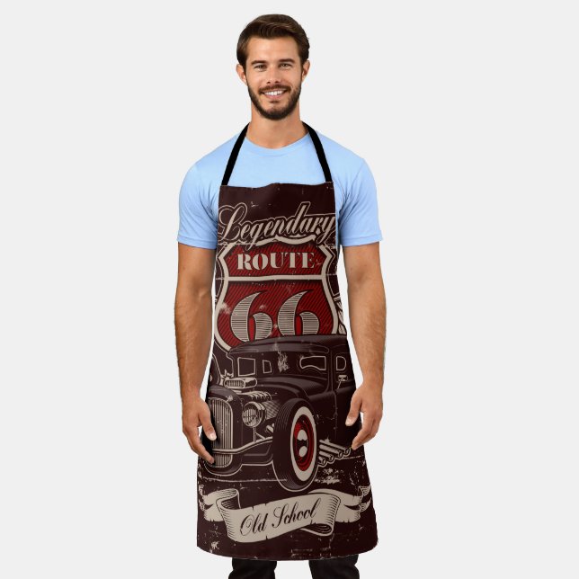 Mens Cooking Apron (Worn)