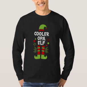 Mens Cool Grandpa Elf Partner Look Family Outfit C T-Shirt