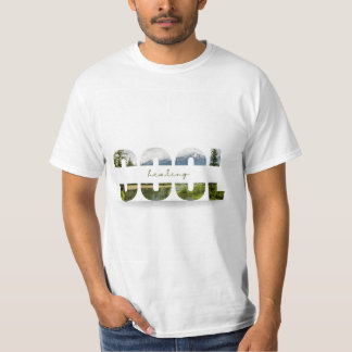 mens cool natural healing design tshirt