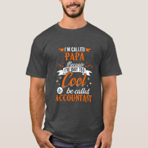 Mens Cool Papa T-shirt Gift Idea