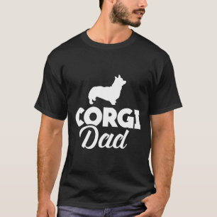 Mens Corgi Dad Corgi Owners T-Shirt