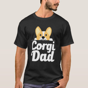 Mens Corgi Dog Corgi Dad T-Shirt