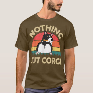 Mens Corgi Shirt - Nothing But Corgi - Tricolor Co