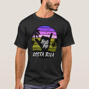 Mens Costa Rica Guys Trip Matching Surfer Shaka Si T-Shirt