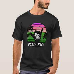 Mens Costa Rica Guys Trip Matching Vacation Surfer T-Shirt