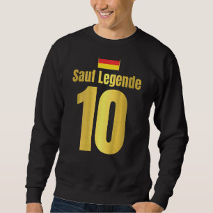 Mens Costume Carnival & Carnival Germany Sauf Jers Sweatshirt