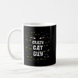 Mens Crazy Cat Guy _ Cat Daddy T-Shirt Coffee Mug