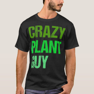 Mens Crazy Plant Guy T-Shirt