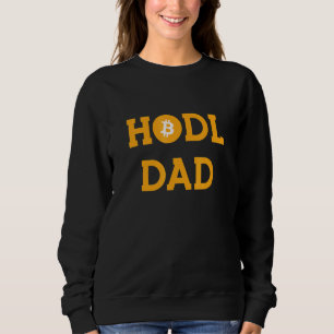 Mens Crypto Dad Trader Ethereum Bitcoin Dad Hodl F Sweatshirt