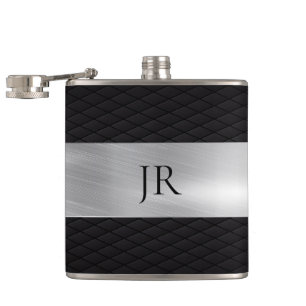 Men's Custom Whiskey and LiquorVinyl Wrapped Flask