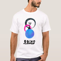*~* Men's Cute Aries White Zodiac Silly Funny