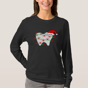 Mens Cute Christmas Dentist Office - Dental Hygien T-Shirt