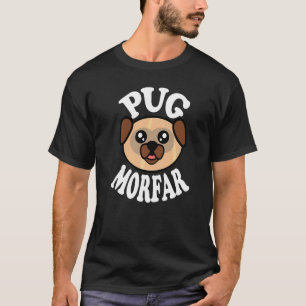 Mens Cute Pug Morfar T-Shirt