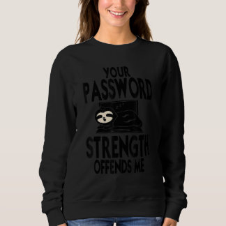 Mens Cyber Security Expert for White Hat Hacker De Sweatshirt