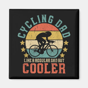 Mens Cycling Dad Bike Rider & Cyclist Father's Day Magnet