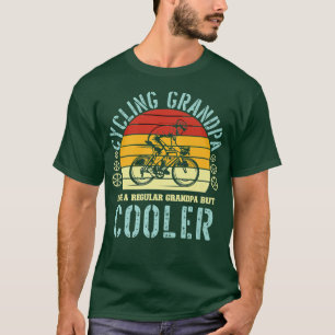 Mens Cycling GrandfatherS Day Like Regular Grandpa T-Shirt