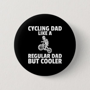 Mens Cycling Mountain Bike Funny Bicycle Biking Mt 6 Cm Round Badge