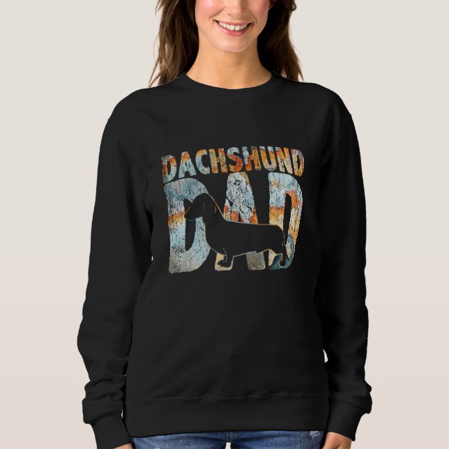 Mens Dachshund Dad Top Best Dog Dad Ever Animal Fa (Front)