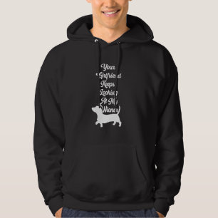 Mens Dachshund Weenie Wiener Doxie Sausage Dog Pup Hoodie