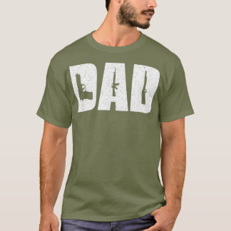 Mens DAD and Guns Collection Vintage T-Shirt