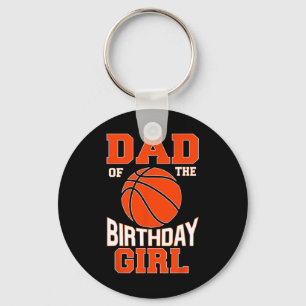 Mens Dad Bysketbyll Birthday Girl Family Byller B- Key Ring
