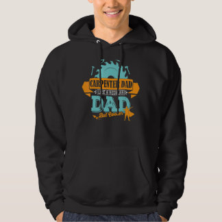 Mens Dad Carpenter Profession Work Suitable For Fa Hoodie