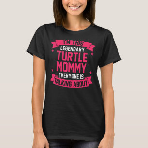 Mens Dad Father Turtle T-Shirt