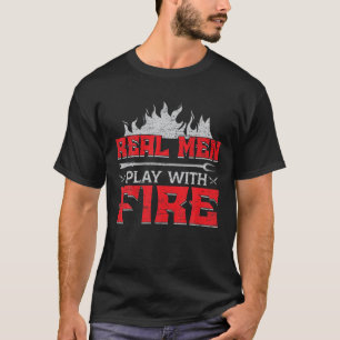 Mens Dad Head Of The Barbecue Grill Father BBQ T-Shirt