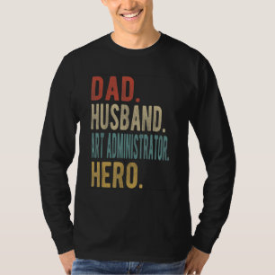 Mens Dad Husband Administrator Hero T-Shirt