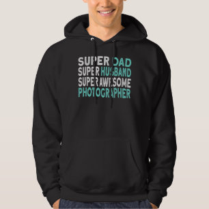 Mens Dad Husband Photographer Photography Hoodie