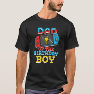 Mens Dad Of Gamer Boy Gaming Awesome Video Game T-Shirt
