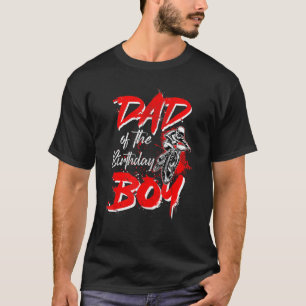 Mens Dad Of The Birthday Boy   Bike Rider BMX Dadd T-Shirt