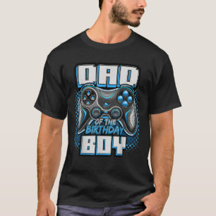 Mens Dad of the Birthday Boy Matching Video Game B T-Shirt