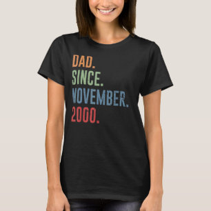 Mens Dad Since November 2000 T-Shirt