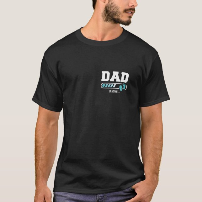 Mens Dad Soon To Be Dad Father s Day First Time Da T-Shirt (Front)