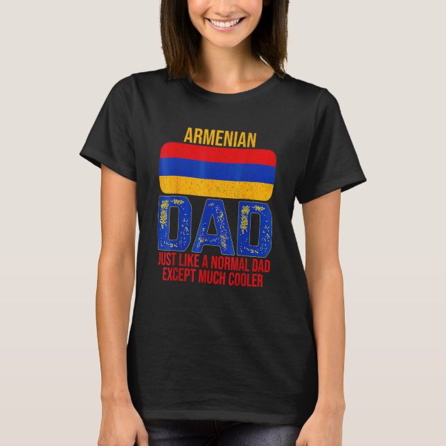 Mens Dad The Man The Myth The Armenian Legend Arme T-Shirt (Front)