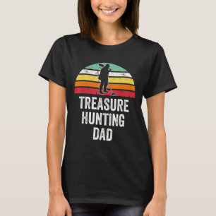 Mens Dad Treasure Hunting Gifts Bobby Dazzler Dad  T-Shirt