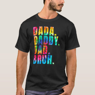 Mens Dada Daddy Dad Bruh From Son Boys Fathers Da T-Shirt