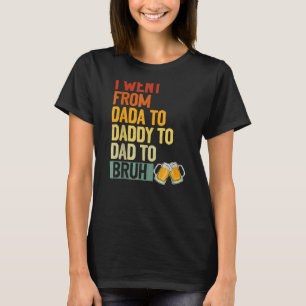 Mens Dada Daddy Dad Bruh Who Loves From Son Boys F T-Shirt