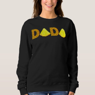 Mens Dada Pineapple Aloha Beaches Hawaii Hawaiian Sweatshirt