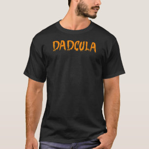 Mens Dadcula Cool Halloween Fr Men T-Shirt