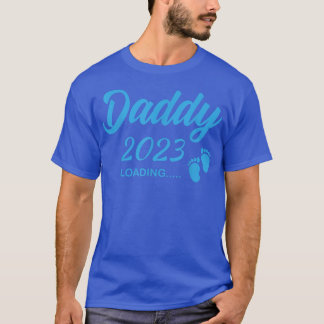 Mens Daddy 2023 Loading Pregnancy Announcement Fut T-Shirt