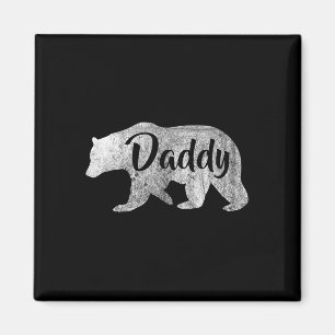 Men's Daddy Bear Awesome Camping Magnet